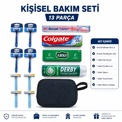 Tıraş ve bakım seti